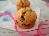 Muffins à la vergeoise et aux pépites de chocolat