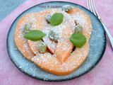 Salade de melon à la neige de feta