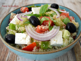 Salade de quinoa à la grecque