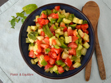 Salade shirazi : découverte de la cuisine iranienne