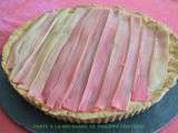 Tarte à la rhubarbe de Philippe Conticini