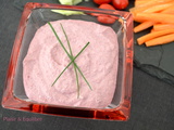 Tartinade betterave ricotta