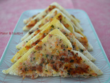 Toasts porc-crevettes