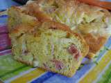 Cake jambon cru et saint nectaire