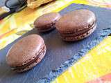 Macaron chocolat carambar