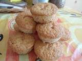 Muffins à la confiture de fraise maison