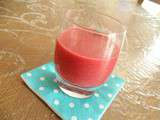 Smoothie framboise ananas passion