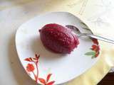 Sorbet cassis