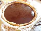 Tarte chocolat carambar