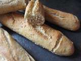 Baguettes au son de blé