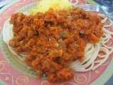 Bolognaise végétarienne