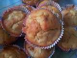 Muffins aux pommes et aux noix