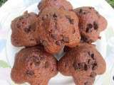 Muffins choco noisettes