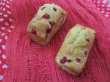 Petits cakes moelleux aux groseilles