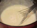 Sauce béchamel sans beurre