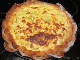 Tarte fondante aux courgettes (sans créme)