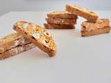 Cantuccini aux amandes et noisettes