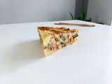 Clafoutis courgettes, tomates et mozzarella