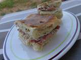 Focaccia au Boursin et jambon fumé