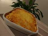 Gratin de pommes de terre aux deux saumons