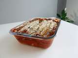 Gratin tomate, aubergine, mozzarella