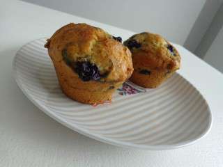 Muffins aux myrtilles