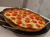 Quiche aux courgettes et aux tomates cerises