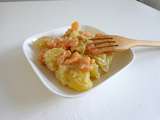 Salade pomme de terre et crevettes