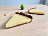 Tarte au citron vert, speculoos