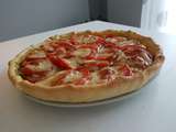 Tarte tomates, mozzarella et pesto