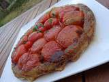 Tatin de tomates et parmesan