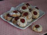 Amaretti aux cerises confites