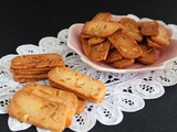 Biscuits croquants à l’orange confite