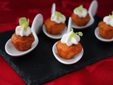 Bouchées à la concassée de tomates et fromage frais