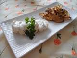 Boudins de poulet aux petits légumes