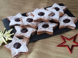 Bredele : sablés Linzer à la framboise