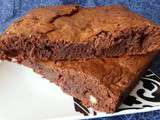 Brownies chocolat lait et noir