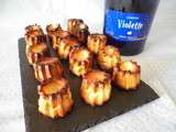 Cannelés à la violette