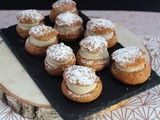 Choux à la crème pâtissière (sans gluten)