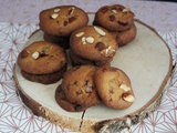 Cookies aux cerises confites et chocolat