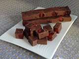 Fudge aux cerises confites