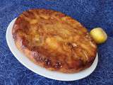 Gâteau aux pommes et caramel au beurre salé