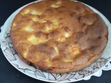 Gâteau aux pommes et noix de coco