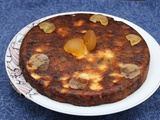 Gâteau moelleux aux poires et chocolat
