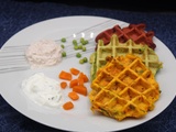 Gaufres aux légumes