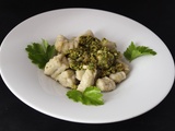 Gnocchi maison sauce pesto ou sauce tomate