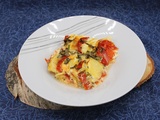 Gratin façon tian de courgettes et tomates à la mozzarella