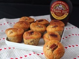 Muffins aux noix de pécan et sirop d’érable