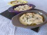 Petits gratins de courgettes au fromage Tartare