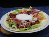 Piadina façon tarte